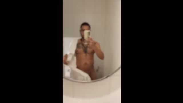 getting out of the shower