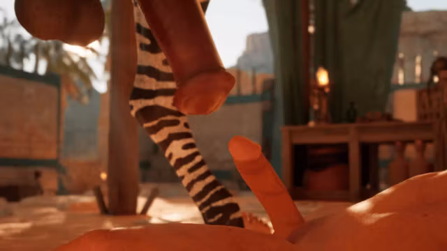 Gay Sex with Furry Centaur 2