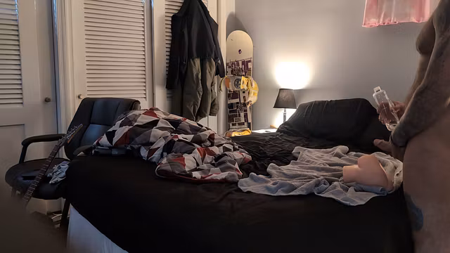 Daddy fucks his toy