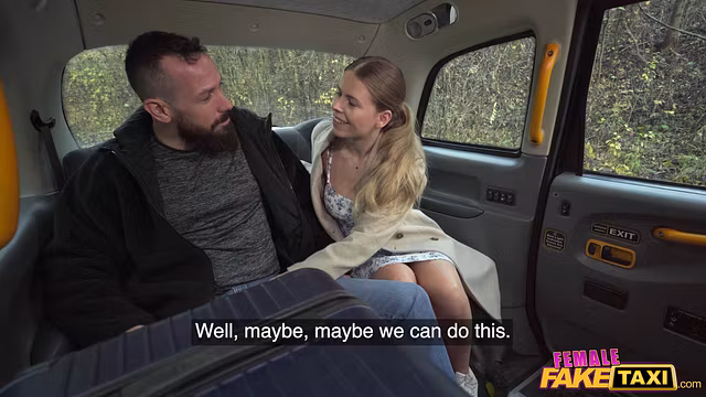 I give the Groom a Pre Stag Party Fucking - Female Fake Taxi